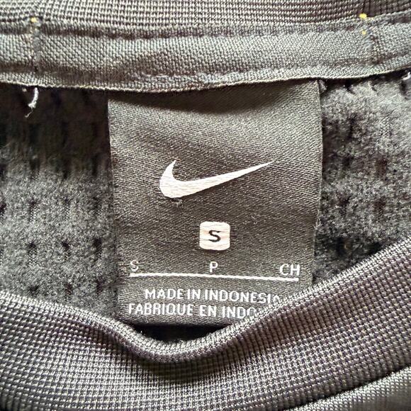 Nike LSU Tigers Black Tech Quilted Fleece Crewneck Sweatshirt S - Picture 9 of 9